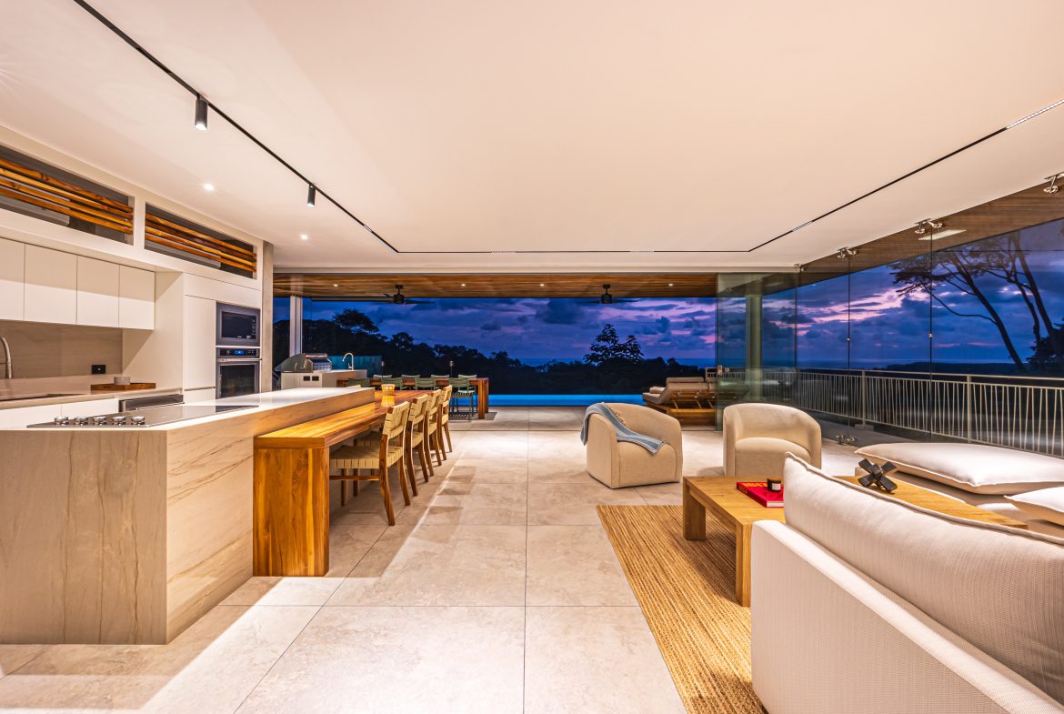 New contemporary tropical villa boasts with a movie theater and views of the iconic whale’s tail, Uvita, Costa Rica — photo 5