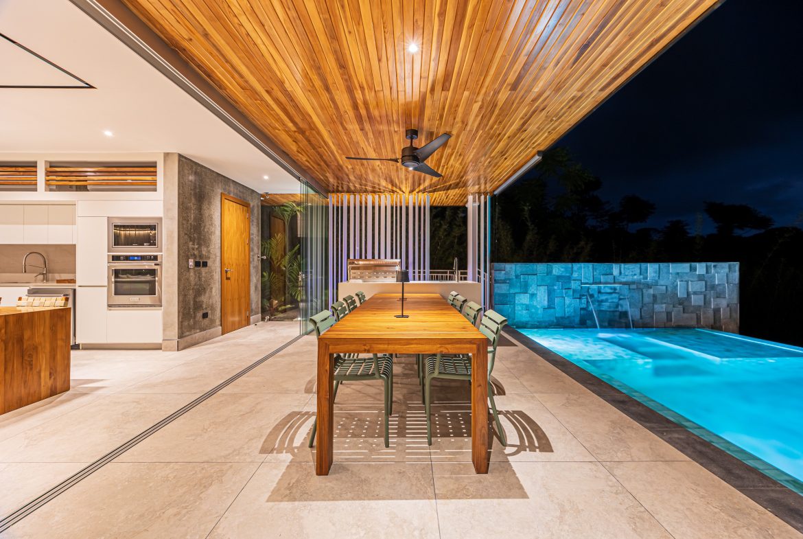 New contemporary tropical villa boasts with a movie theater and views of the iconic whale’s tail, Uvita, Costa Rica — photo 7