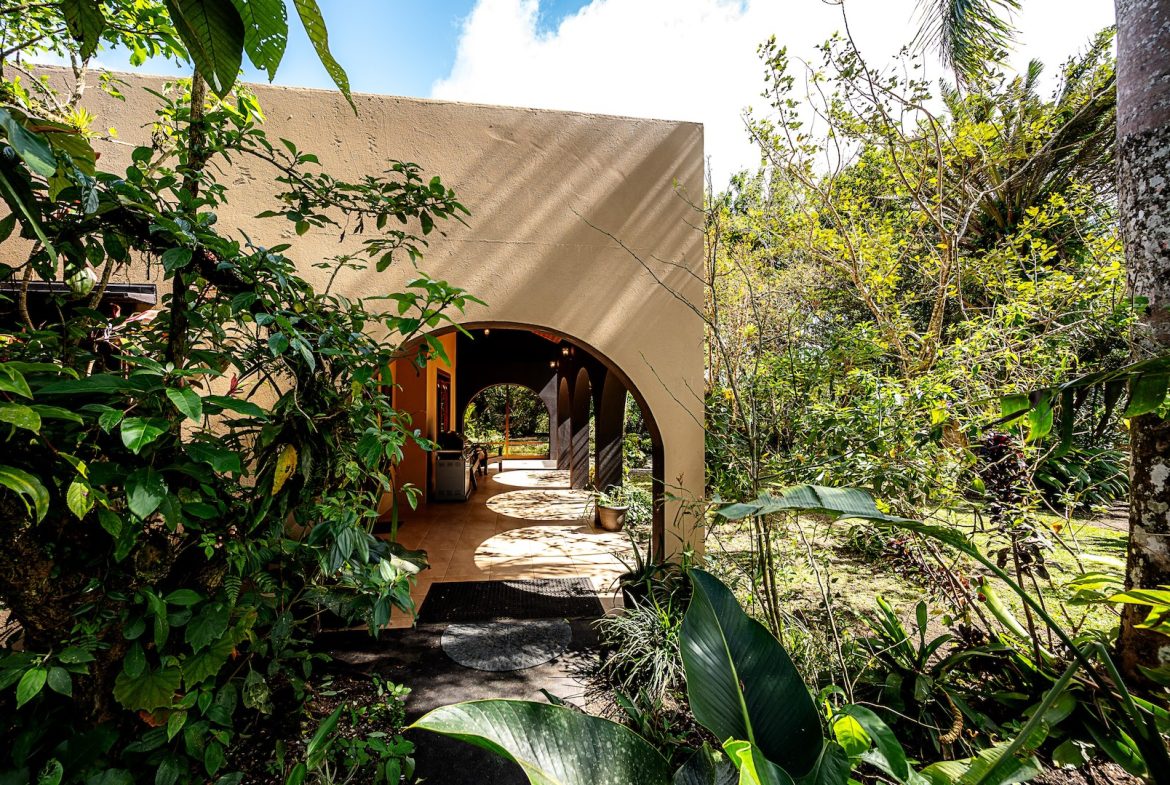 JUNGLE PROPERTY WITH IN FRONT ARENAL LAKE VIEW  AND GUEST GUEST HOUESE, IN TEJONA – 4.17 ACRES