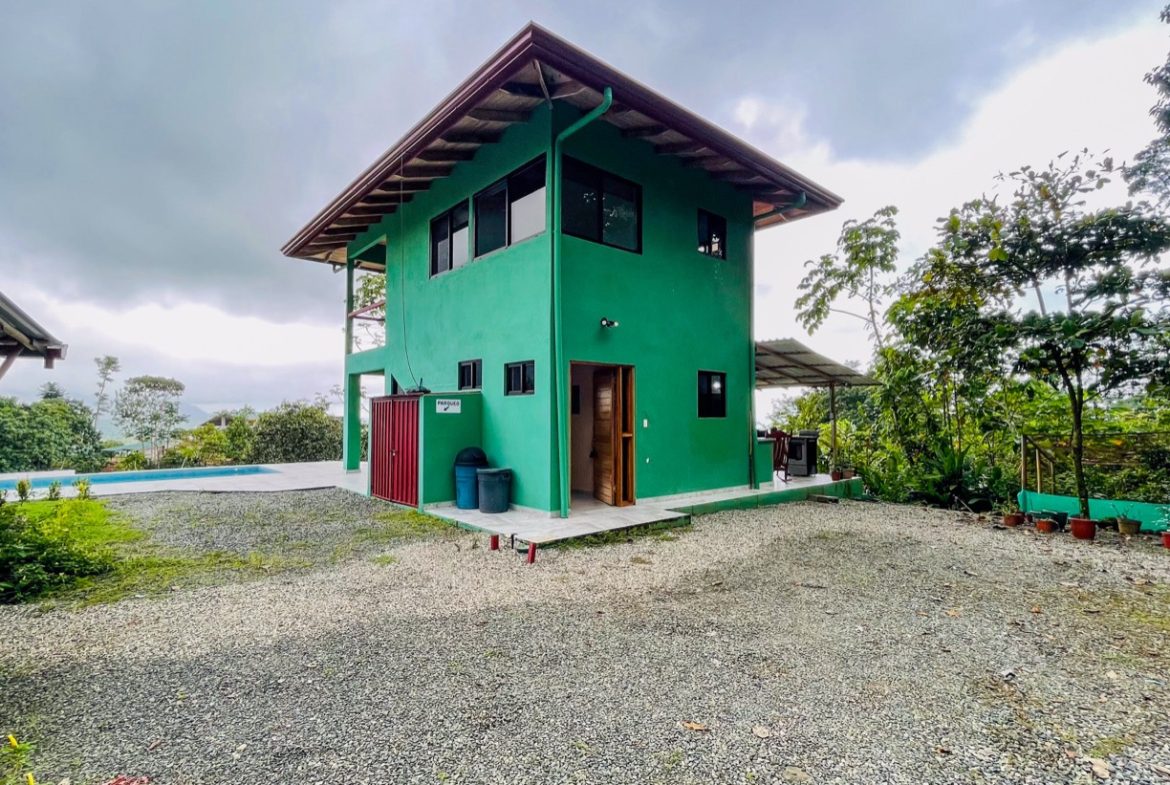 TWO FLOOR PROPERTY WITH A GUEST HOUSE AND OCEAN VIEWS, IN OJOCHAL – 1.55 ACRES