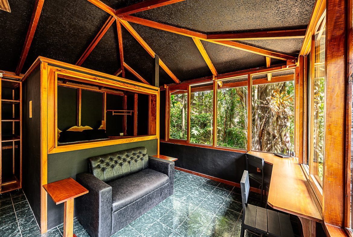 JUNGLE PROPERTY WITH IN FRONT ARENAL LAKE VIEW  AND GUEST GUEST HOUESE, IN TEJONA – 4.17 ACRES