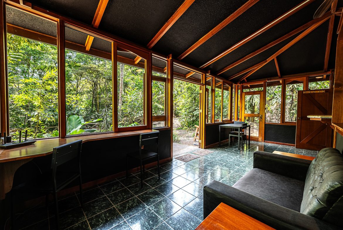 JUNGLE PROPERTY WITH IN FRONT ARENAL LAKE VIEW  AND GUEST GUEST HOUESE, IN TEJONA – 4.17 ACRES