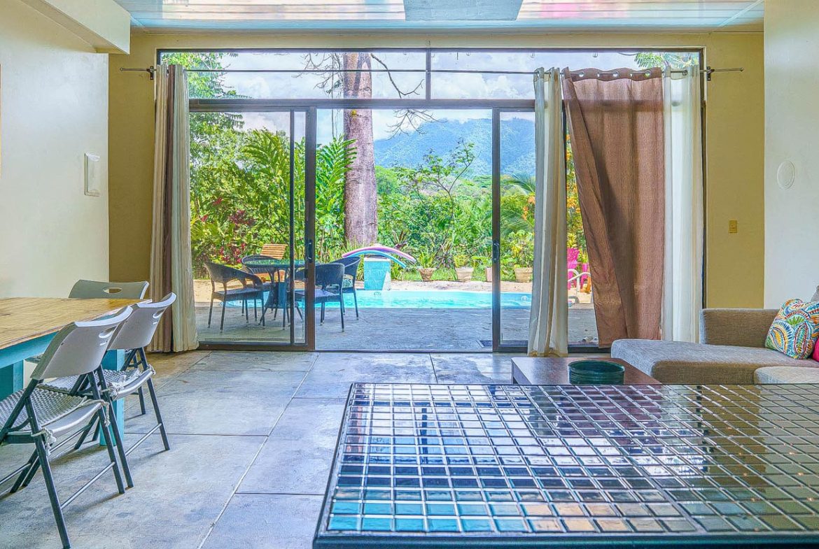 JUNGLE PROPERTY WITH 2 BEDROOM AND PANORAMIC VIEWS OF THE MOUNTAINS, IN OJOCHAL – 1.3 ACRES