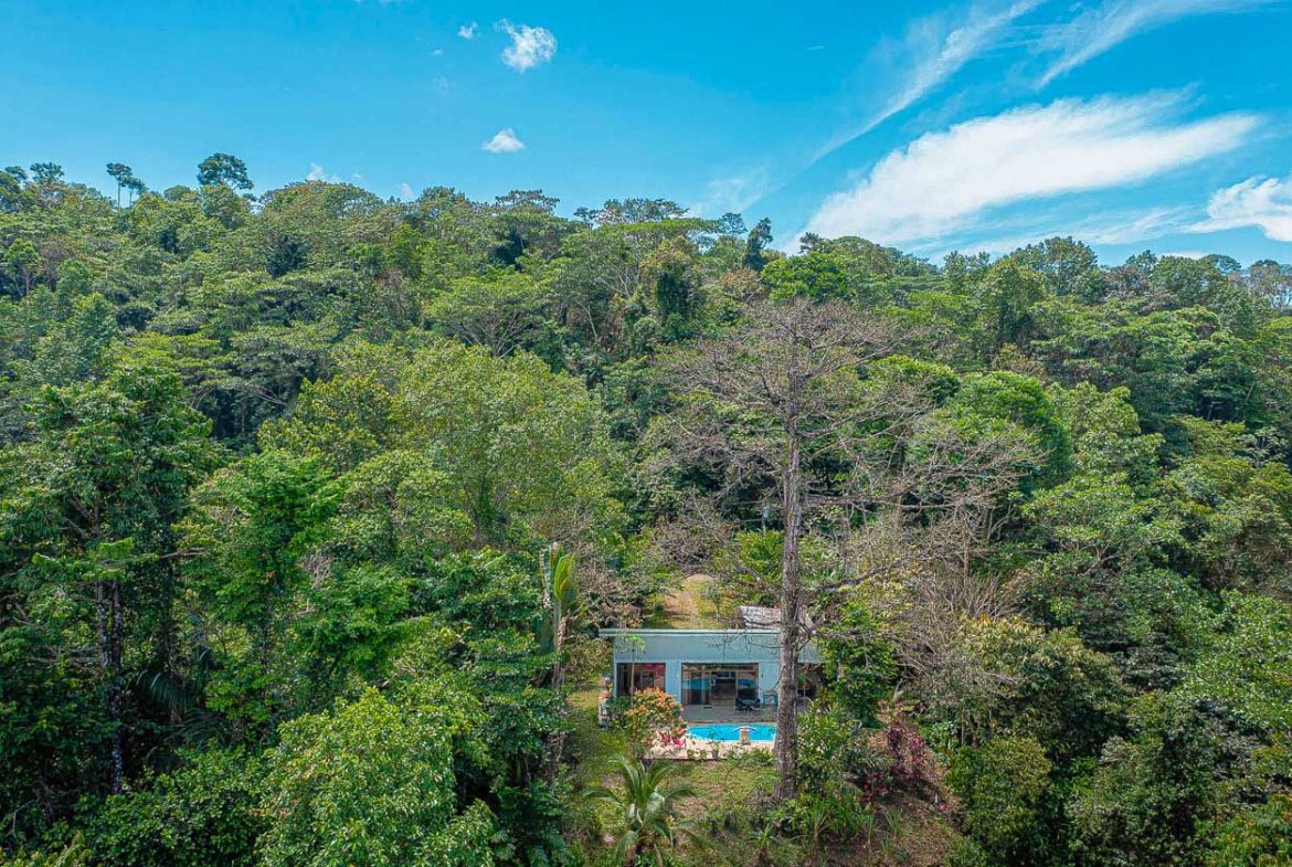 JUNGLE PROPERTY WITH 2 BEDROOM AND PANORAMIC VIEWS OF THE MOUNTAINS, IN OJOCHAL – 1.3 ACRES, Uvita, Costa Rica — photo 5