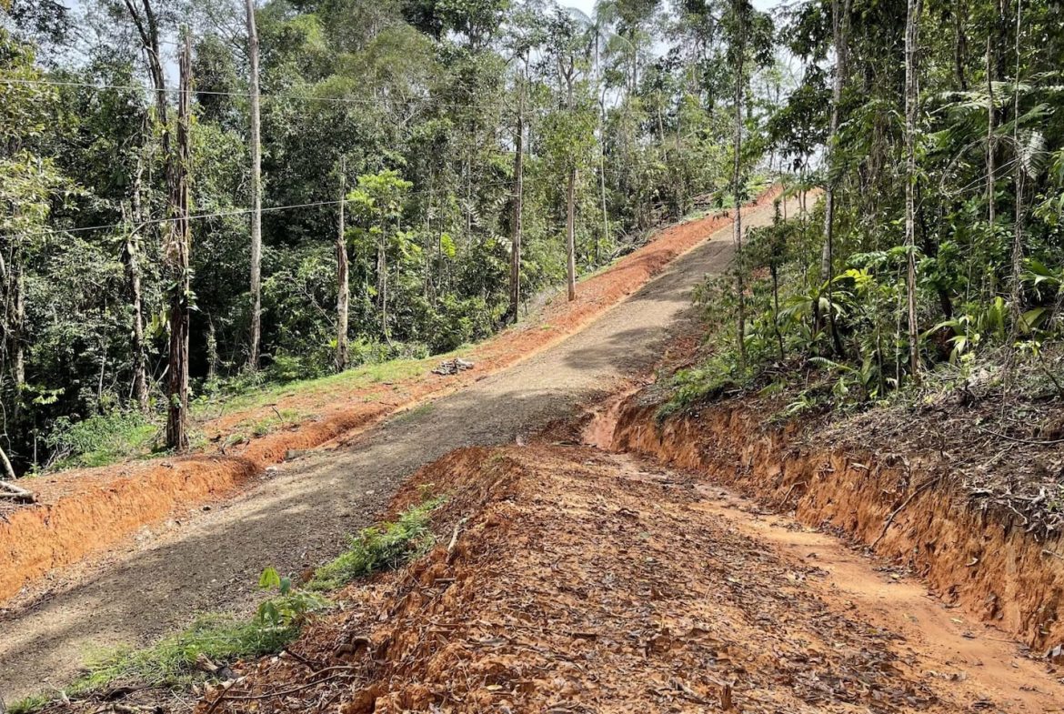 BUILDING PROPERTY WITH  MOUNTAINS VIEWS AND EXTRA LOTS WITH OCEAN VIEW NEXT TO THE PROPERTY – 2.1 ACRES