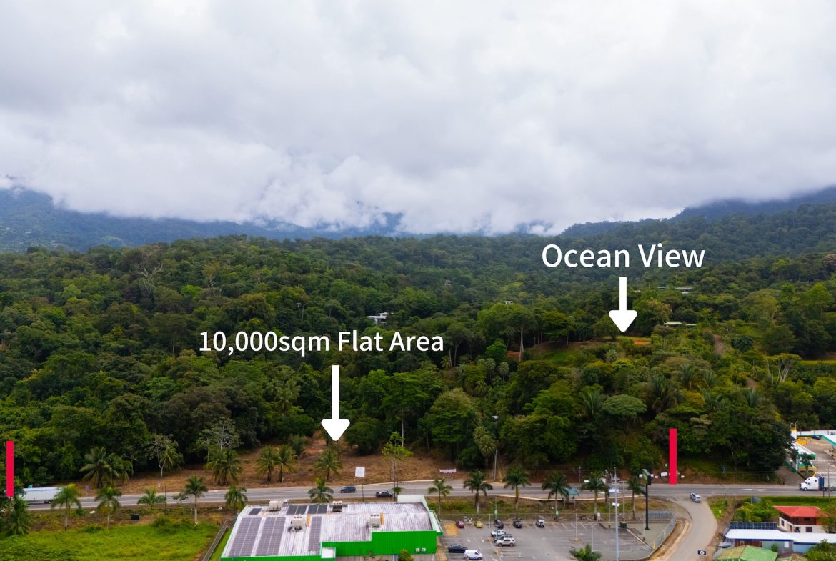 BUILDING PROPERTY WITH PUBLIC ROAD IN ROAD VIEWS, IN LA COLONIA – 14.2 ACRES