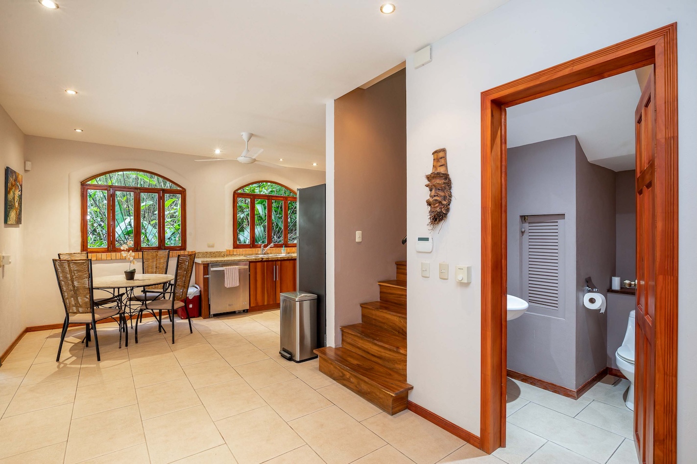 main house lower level