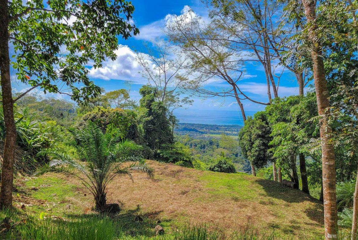 BUILDING PROPERTY WITH PANORAMIC VIEWS OF THE OCEAN AND VALLEY, IN UVITA – 1.4 ACRES