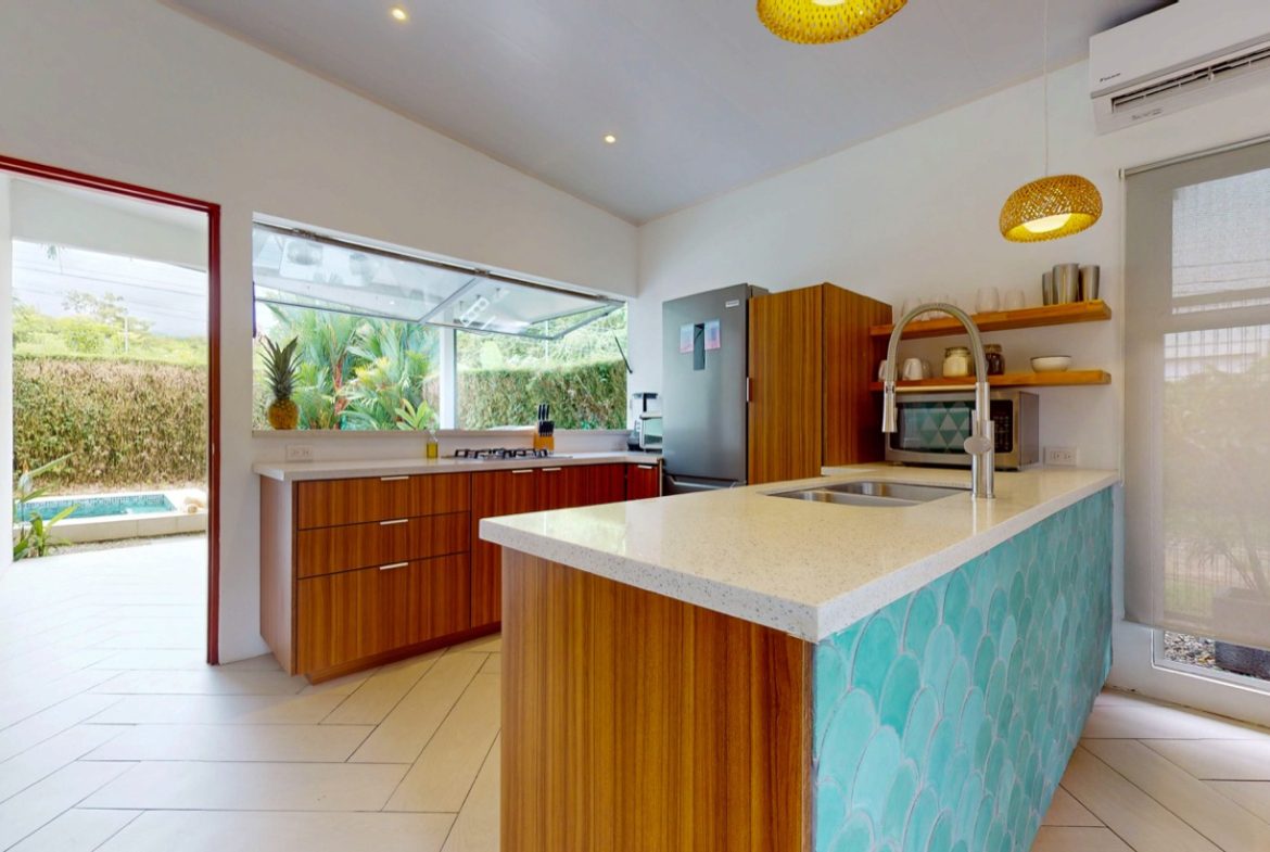 PROPERTY WITH TWO BEDROOM AND POOL WITH CASCADE, IN BAHIA BALLENA – 0.049 ACRES