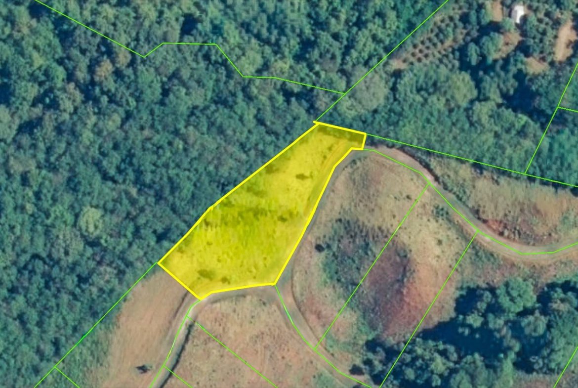 BUILDING PROPERTY WITH PUBLIC ROAD IN FRONT, IN OJOCHAL – 1.85 ACRES