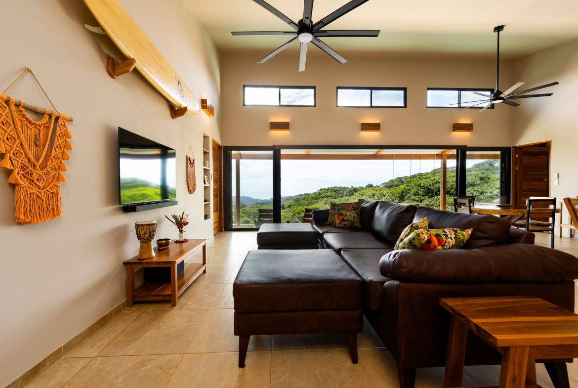 NEW PRIVATE MOUNTAIN HOME WITH OCEAN VIEWS ABOVE LAGUNAS, Uvita, Costa Rica — photo 5