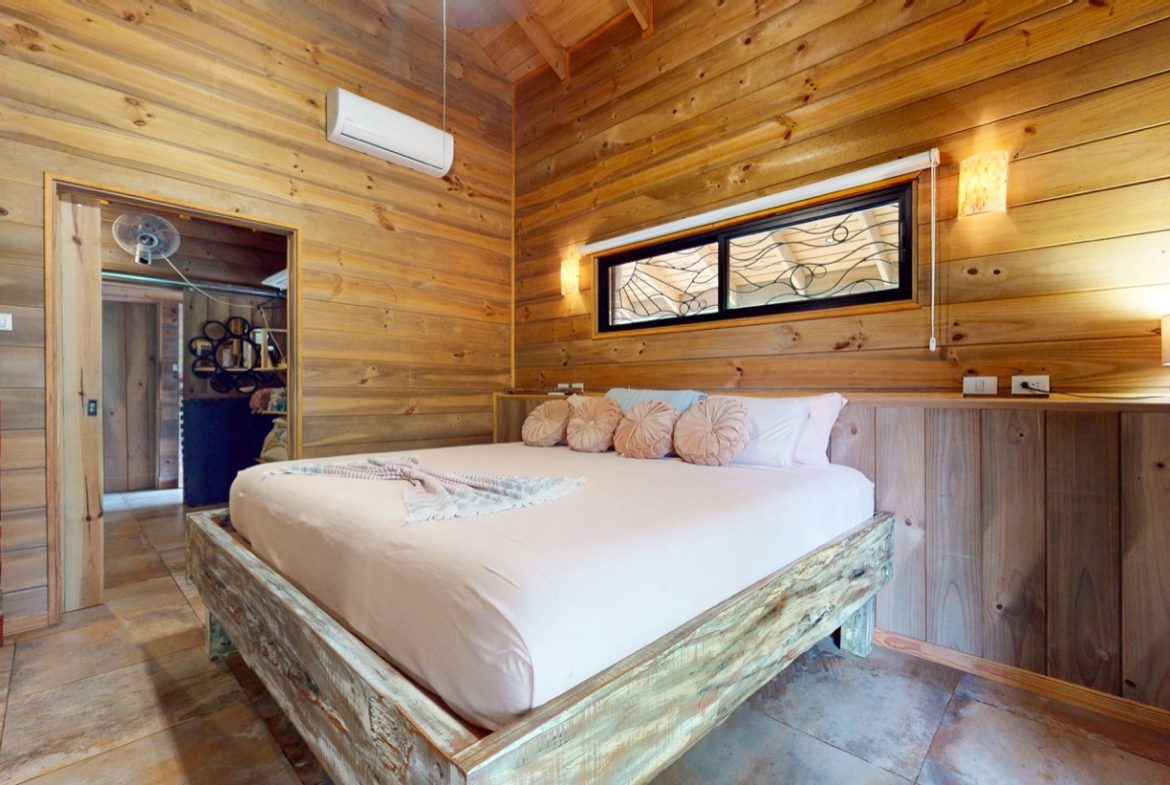 JUNGLE PROPERTY WITH WOOD CABIN  TWO BEDROOM AND POOL, IN OJOCHAL – 1.18 ACRES