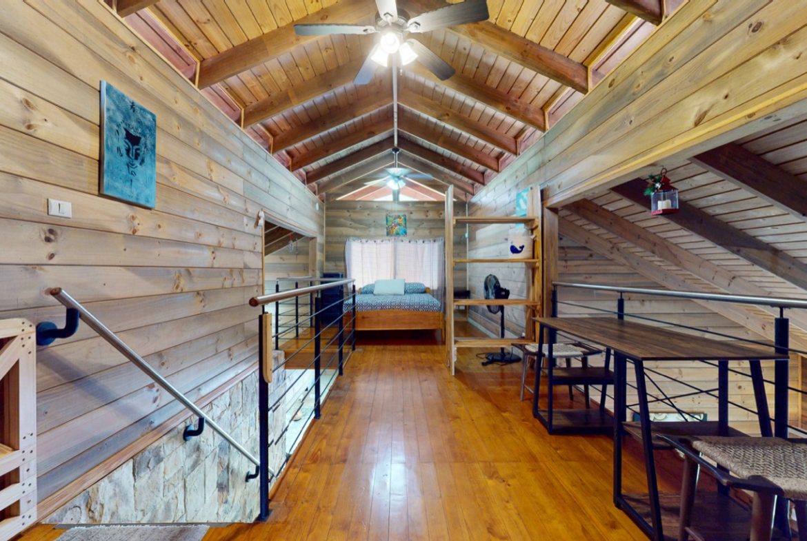 JUNGLE PROPERTY WITH WOOD CABIN  TWO BEDROOM AND POOL, IN OJOCHAL – 1.18 ACRES