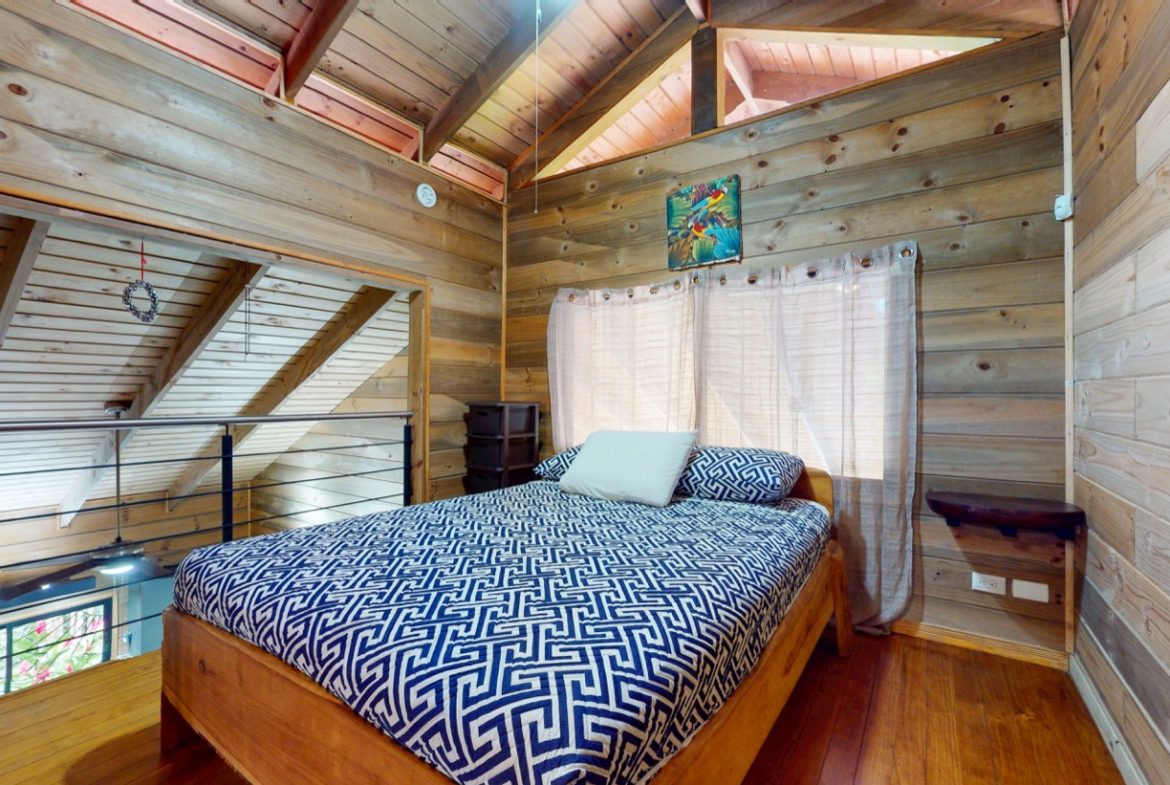JUNGLE PROPERTY WITH WOOD CABIN  TWO BEDROOM AND POOL, IN OJOCHAL – 1.18 ACRES