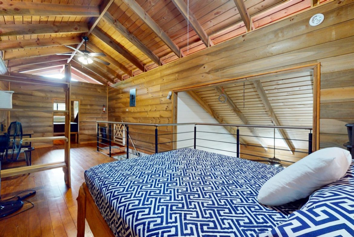 JUNGLE PROPERTY WITH WOOD CABIN  TWO BEDROOM AND POOL, IN OJOCHAL – 1.18 ACRES