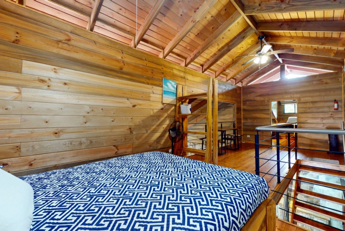JUNGLE PROPERTY WITH WOOD CABIN  TWO BEDROOM AND POOL, IN OJOCHAL – 1.18 ACRES