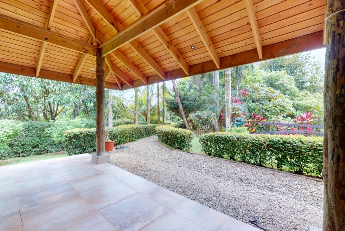 JUNGLE PROPERTY WITH WOOD CABIN  TWO BEDROOM AND POOL, IN OJOCHAL – 1.18 ACRES