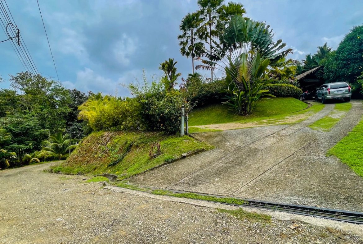 JUNGLE PROPERTY WITH WOOD CABIN  TWO BEDROOM AND POOL, IN OJOCHAL – 1.18 ACRES