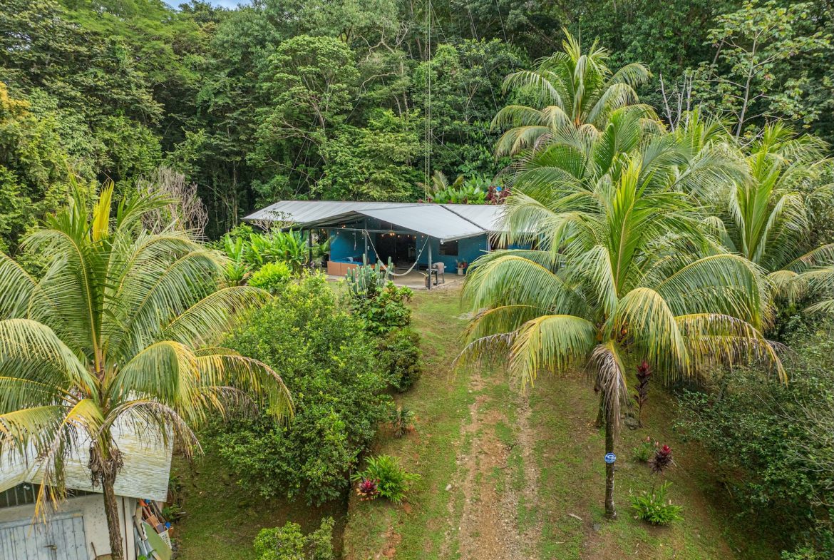 JUNGLE PROPERTY WITH EXTRA BUILDING LOTE A STEPS OF THE RIVER, IN CINCO VENTANAS OJOCHAL – 6.93 ACRES