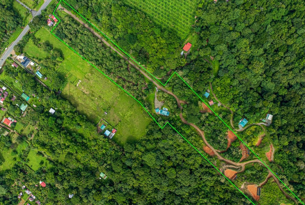 GATED COMMUNITY WITH BUILDING PROPERTIES AND OCEAN AND MOUNTAINS VIEWS, NEAR TO PORTALON – 13. 77 ACRES