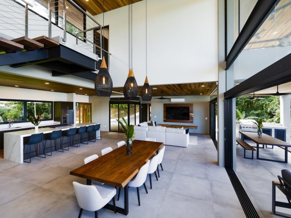LUXURY JUNGLE PROPERTY WITH FOUR BEDROOMS AND OCEAN VIEWS, IN DOMINICALITO – 1.25 ACRES, Dominicalito, Costa Rica — photo 8