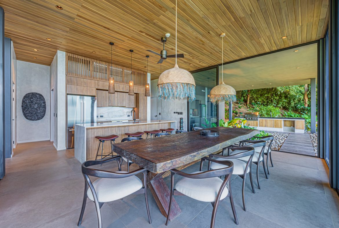 LUXURY PROPERTY WITH FIVE BEDROOM WITH A PANORAMIC VIEWS OF THE SUNSET AND OCEAN CASCADA DE LUZ, IN DOMIICALITO – 1.23 ACRES