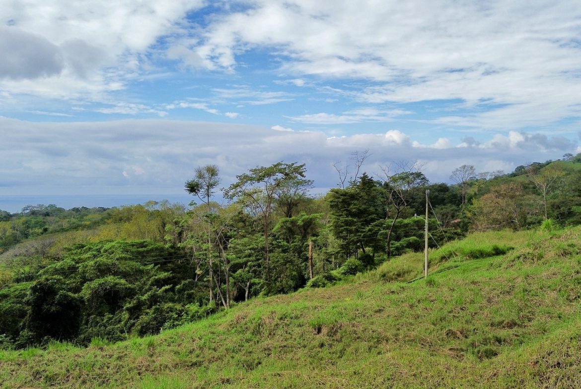 BUILDING PROPERTY WITH PANORAMIC VIEWS OF THE OCEAN AND THE SUNSET, IN OJOCHAL – 0.34 ACRES
