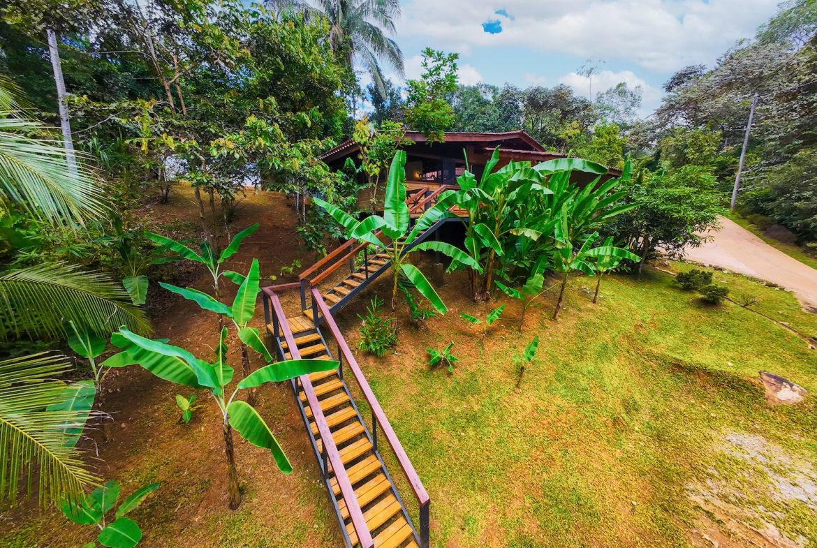 PROPERTY WITH A PRINCIPAL HOUSE AND GUEST HOUSE IN THE MIDDLE OF THE JUNGLE, IN OJOCHAL – 3.28 ACRES, Uvita, Costa Rica — photo 3