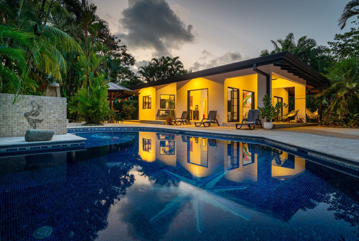 CASA SIRENA PROPERTY WITH TWO BEDROOM IN THE MIDDLE IN THE NATURE, IN OJOCHAL – 1.3 ACRES