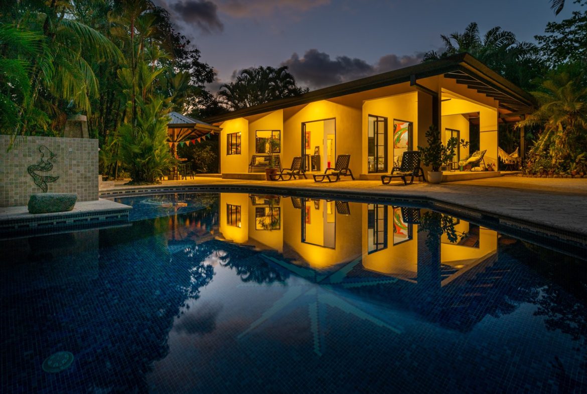CASA SIRENA PROPERTY WITH TWO BEDROOM IN THE MIDDLE IN THE NATURE, IN OJOCHAL – 1.3 ACRES