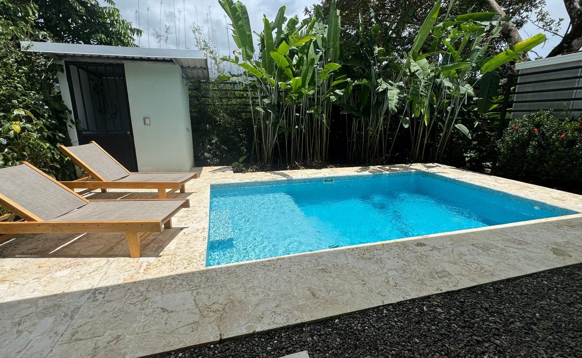 PROPERTY WITH TWO BEDROOM AND PUBLIC ROAD IN FRONT, IN BAHIA BALLENA – 0.06 ACRES