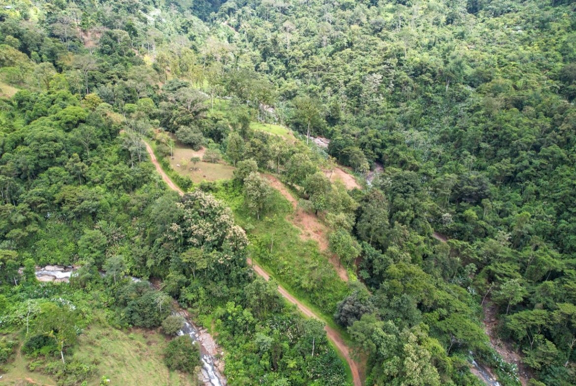 BUILDING PROPERTY A STEPS OF THE RIVER WITH MOUNTAINS VIEWS, IN DOS BOCAS – 11 ACRES