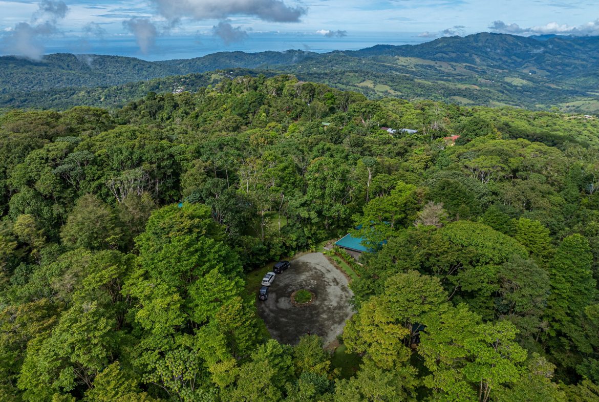 VILLA SOMBRA PROPERTY WITH FIVE BEDROOMS AND FOREST VIEWS, IN LA ALFOMBRA – 2.5 ACRES