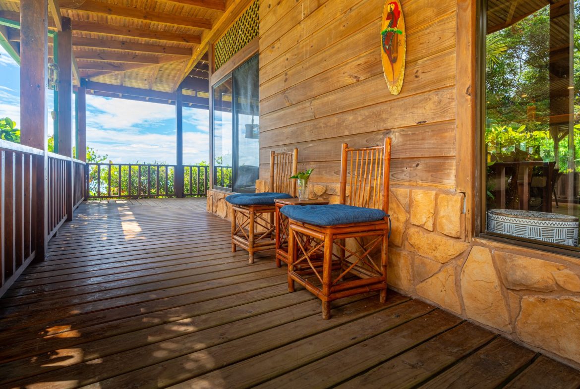 VILLA KRISTINA MOUNTAIN PROPERTY WITH OCEAN VIEWS AND A GUEST HOUSE, IN BALLENA – 3.8 ACRES, Uvita, Costa Rica — photo 6