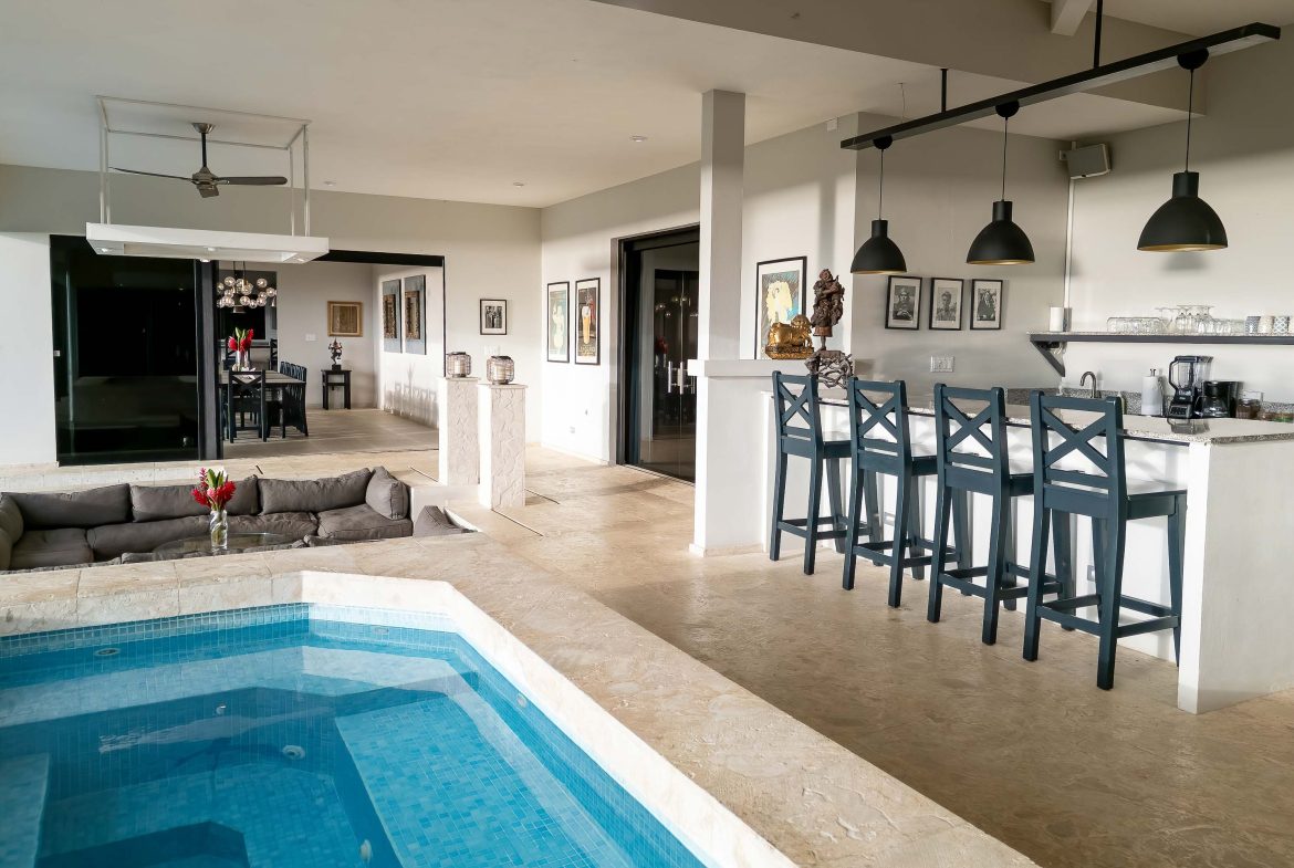 VILLA CIELO AZUL LUXURY PROPERTY WITH SIX BEDROOMS AND OCEAN VIEWS, IN JARDINES DEL MORETE UVITA – 0.55 ACRES, Uvita, Costa Rica — photo 8