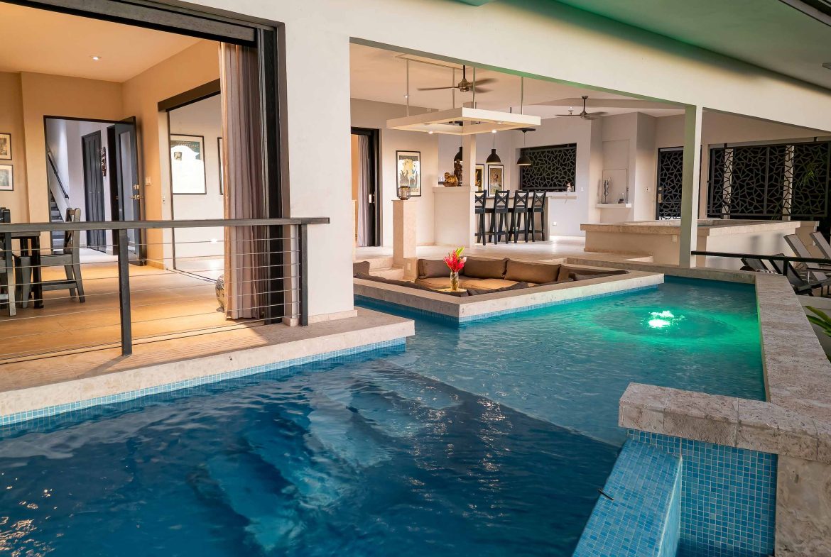 VILLA CIELO AZUL LUXURY PROPERTY WITH SIX BEDROOMS AND OCEAN VIEWS, IN JARDINES DEL MORETE UVITA – 0.55 ACRES, Uvita, Costa Rica — photo 4