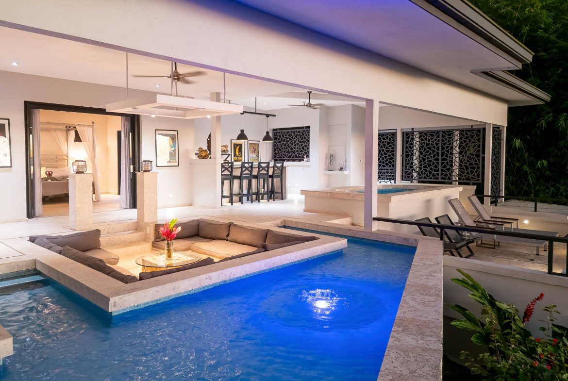 VILLA CIELO AZUL LUXURY PROPERTY WITH SIX BEDROOMS AND OCEAN VIEWS, IN JARDINES DEL MORETE UVITA – 0.55 ACRES, Uvita, Costa Rica — photo 3