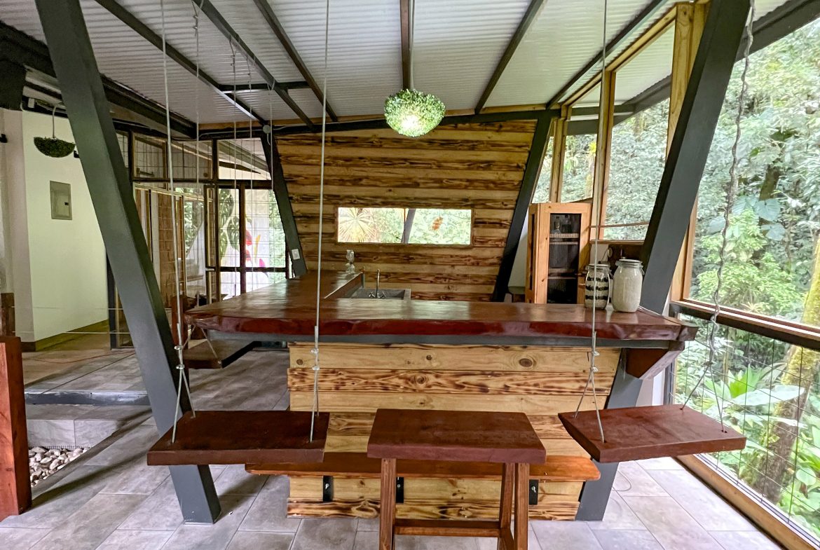 JUNGLE PROPERTY WITH THREE BEDROOM IN THE MIDDLE OF THE NATURE, IN PIEDRAS BLANCAS – 1.87 ACRES