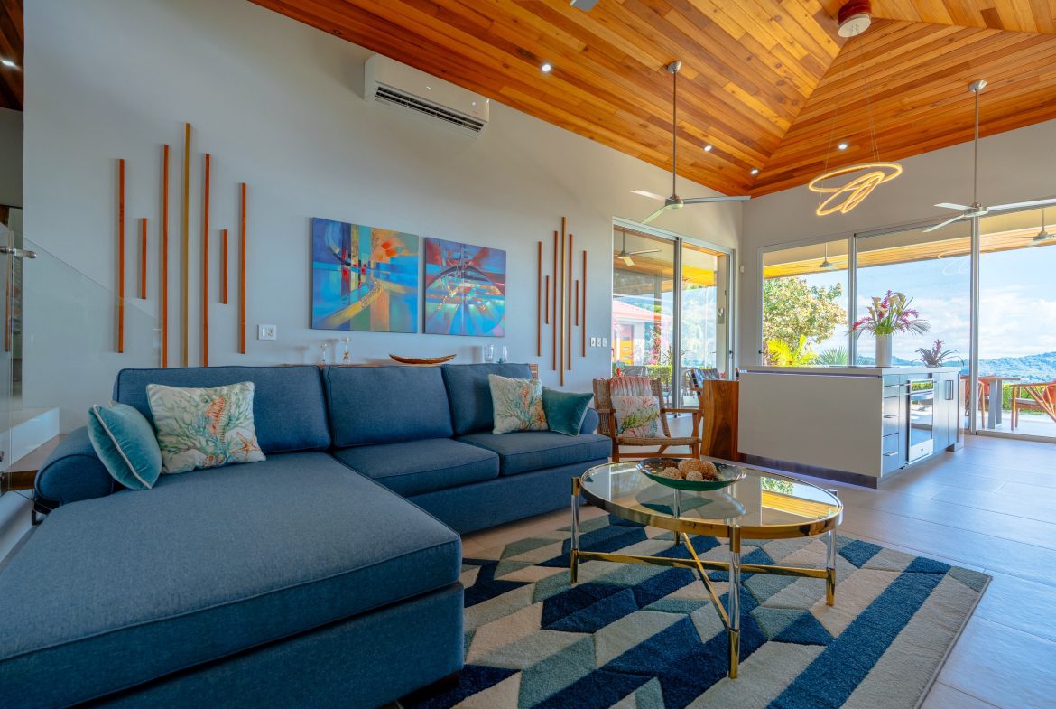 CASA HORIZON BLUE PROPERTY WITH THREE BEDROOM AND OCEAN VIEWS, IN OJOCHAL – 0.25 ACRES