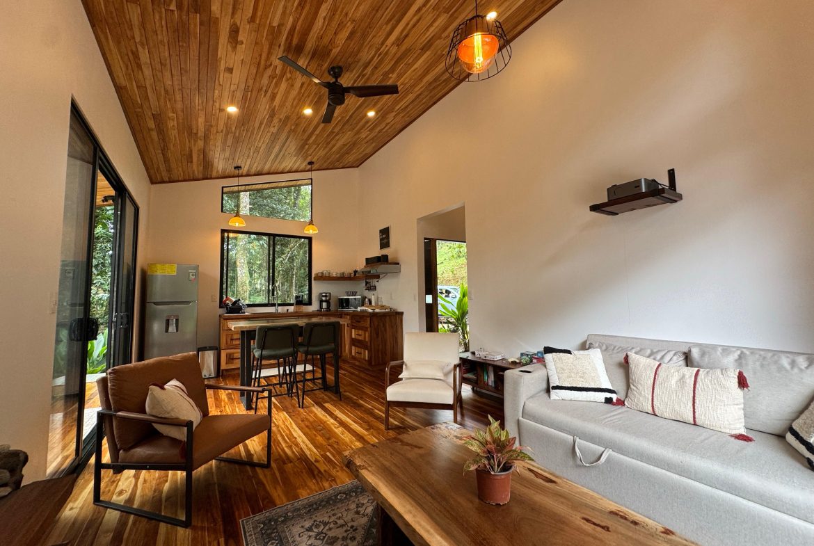 PROPERTY WITH ONE BEDROOM WITH BEAUTIFUL VIEWS OF THE NATURE, IN QUIZARRA PEREZ ZELEDON – 4.5 ACRES