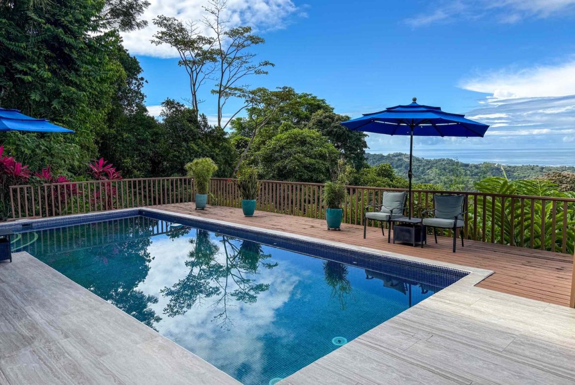 MOUNTAIN PROPERTY WITH FOUR BEDROOM WITH OCEAN VIEWS, IN OJOCHAL – 0.37 ACRES, Uvita, Costa Rica — photo 8