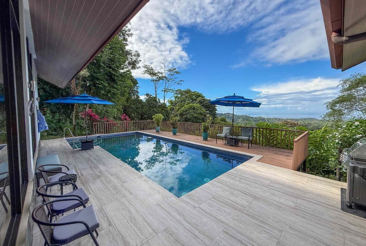 MOUNTAIN PROPERTY WITH FOUR BEDROOM WITH OCEAN VIEWS, IN OJOCHAL – 0.37 ACRES, Uvita, Costa Rica — photo 7