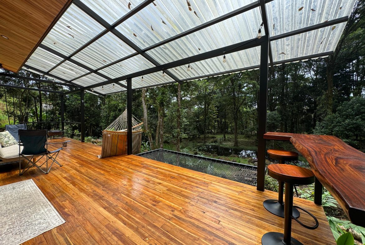 PROPERTY WITH ONE BEDROOM WITH BEAUTIFUL VIEWS OF THE NATURE, IN QUIZARRA PEREZ ZELEDON – 4.5 ACRES, Uvita, Costa Rica — photo 7