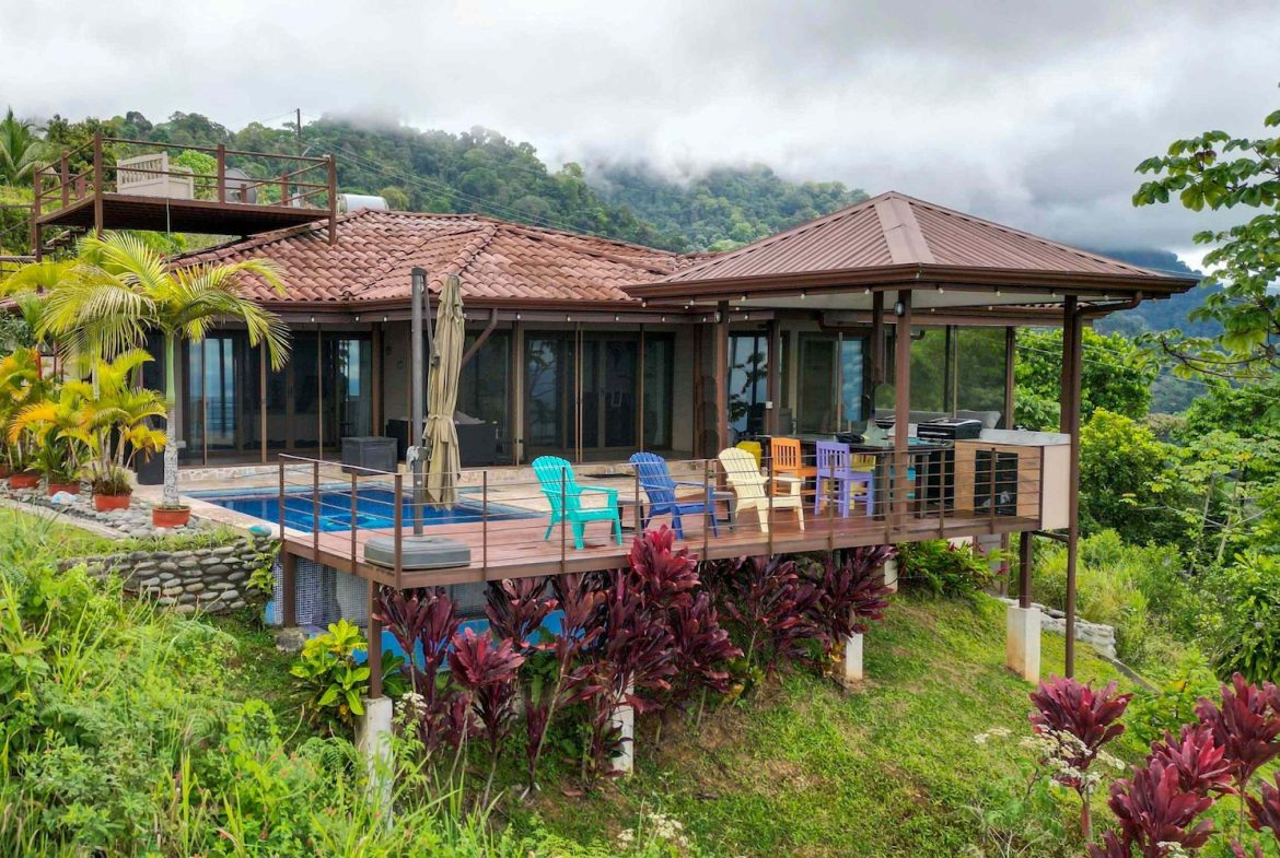 MOUNTAIN PROPERTY WITH FOUR BEDROOM WITH VALLEY VIEWS, IN BALSAR PUERTO CORTES – 0.23 ACRES, Uvita, Costa Rica — photo 5