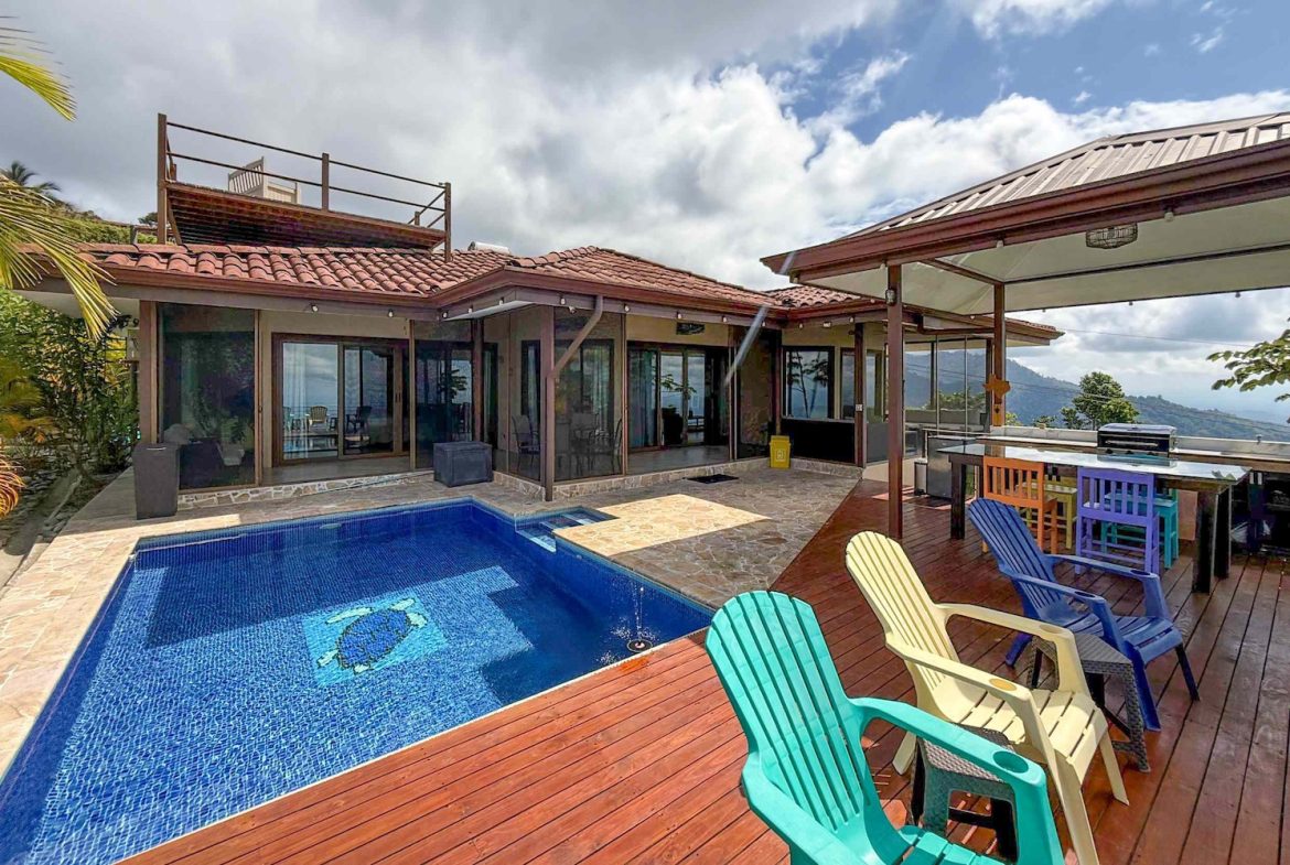 MOUNTAIN PROPERTY WITH FOUR BEDROOM WITH VALLEY VIEWS, IN BALSAR PUERTO CORTES – 0.23 ACRES, Uvita, Costa Rica — photo 6