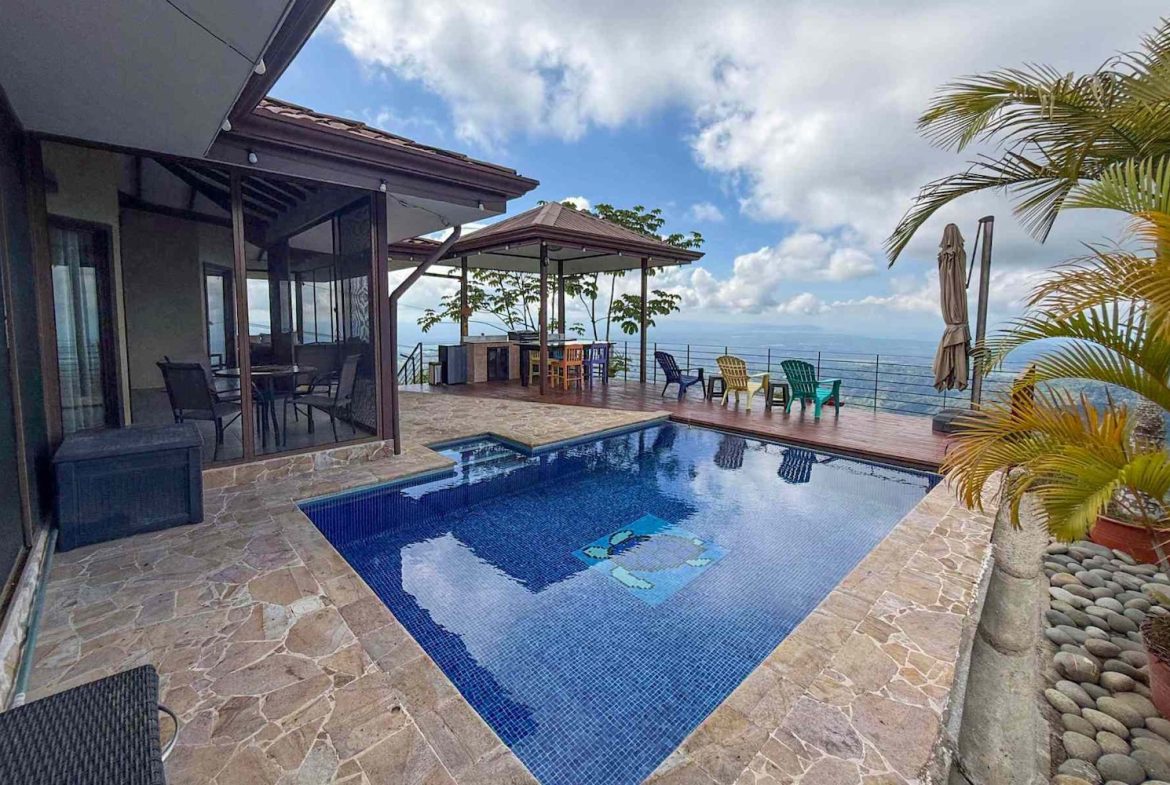 MOUNTAIN PROPERTY WITH FOUR BEDROOM WITH VALLEY VIEWS, IN BALSAR PUERTO CORTES – 0.23 ACRES, Uvita, Costa Rica — photo 7