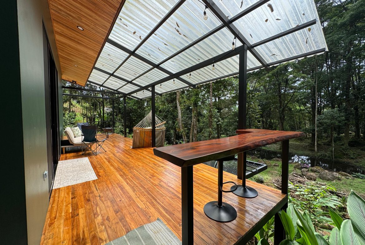 PROPERTY WITH ONE BEDROOM WITH BEAUTIFUL VIEWS OF THE NATURE, IN QUIZARRA PEREZ ZELEDON – 4.5 ACRES, Uvita, Costa Rica — photo 8