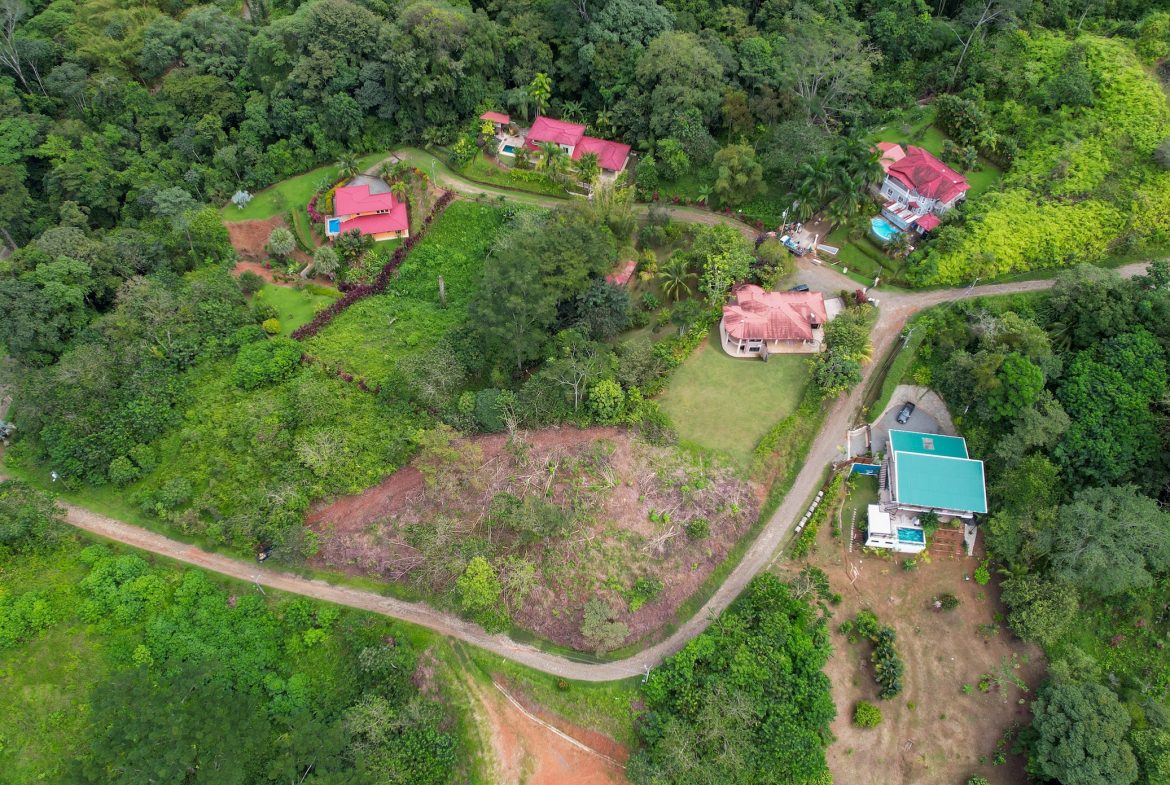 BUILDING PROPERTY WITH PARTIAL OCEAN VIEWS, IN OJOCHAL – 0.80 ACRES