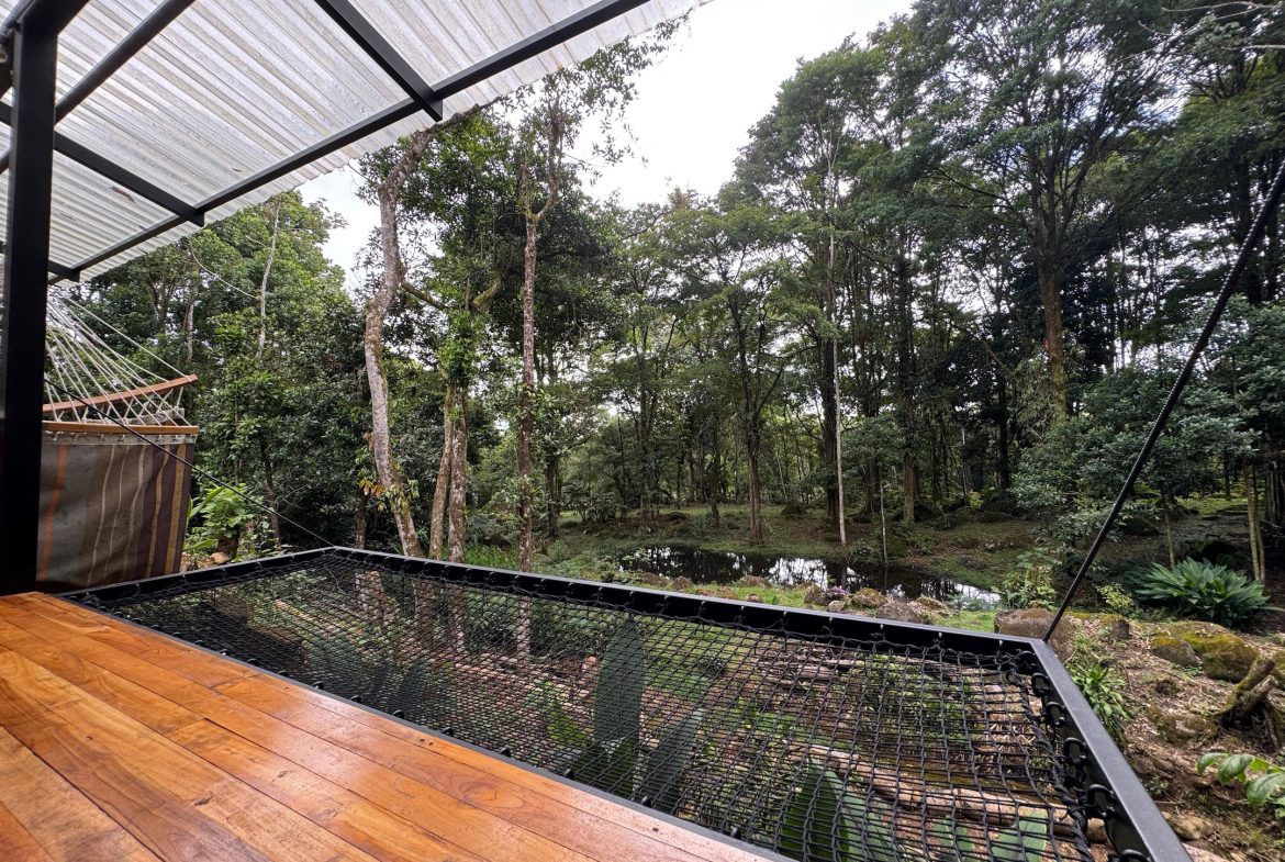PROPERTY WITH ONE BEDROOM WITH BEAUTIFUL VIEWS OF THE NATURE, IN QUIZARRA PEREZ ZELEDON – 4.5 ACRES