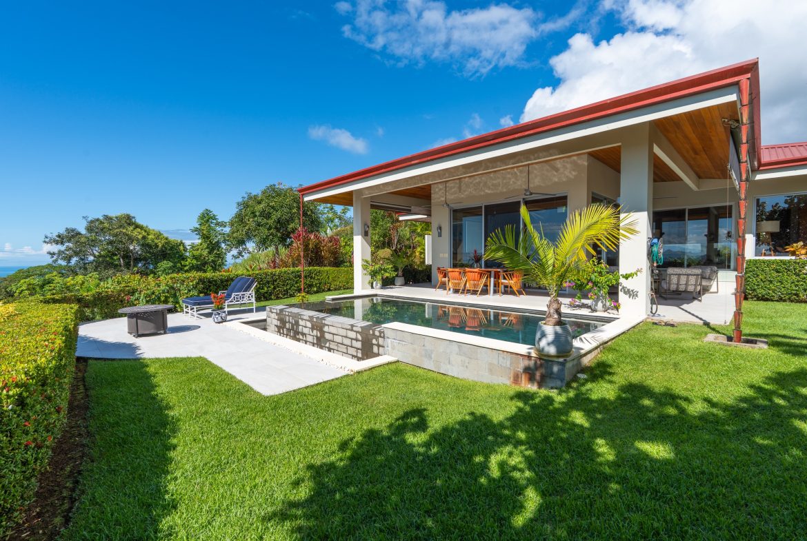 CASA HORIZON BLUE PROPERTY WITH THREE BEDROOM AND OCEAN VIEWS, IN OJOCHAL – 0.25 ACRES
